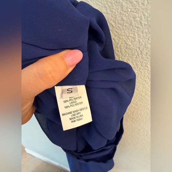 Amanda uprichard blue Lamar jumpsuit - Picture 11 of 11